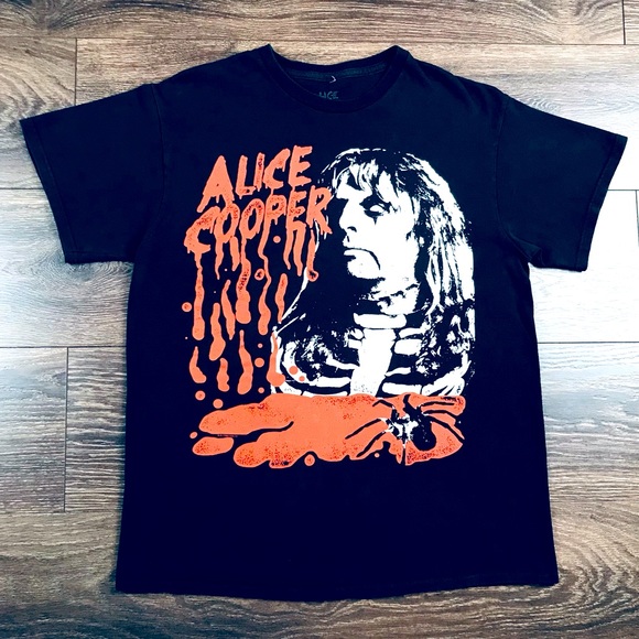 T-shirt Alice Cooper 'Killer' Rouge - Taille XL - Marque Fruit Of The Loom - État Comme Neuf